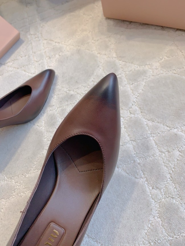 MIUMIU WOMENS Gala Pump Heel 8CM 55704-5