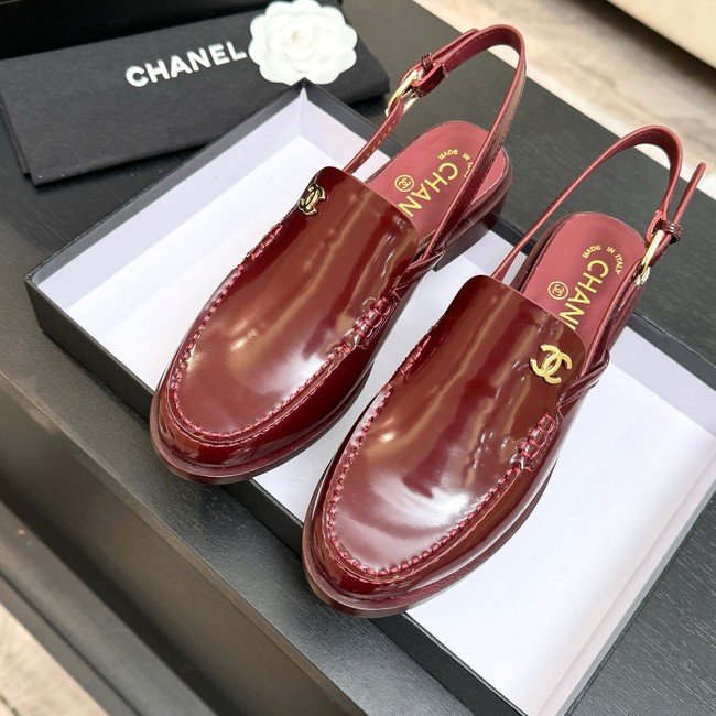 Chanel Slingbacks Shiny Calfskin G47033-1