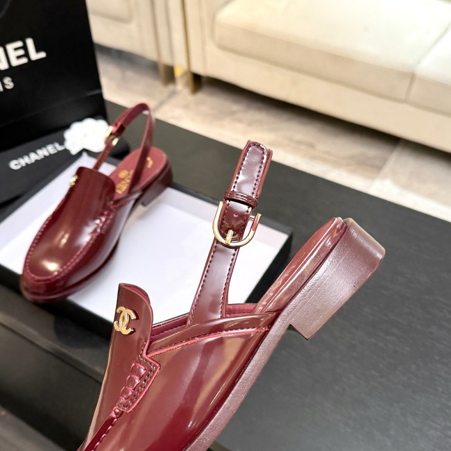 Chanel Slingbacks Shiny Calfskin G47033-1
