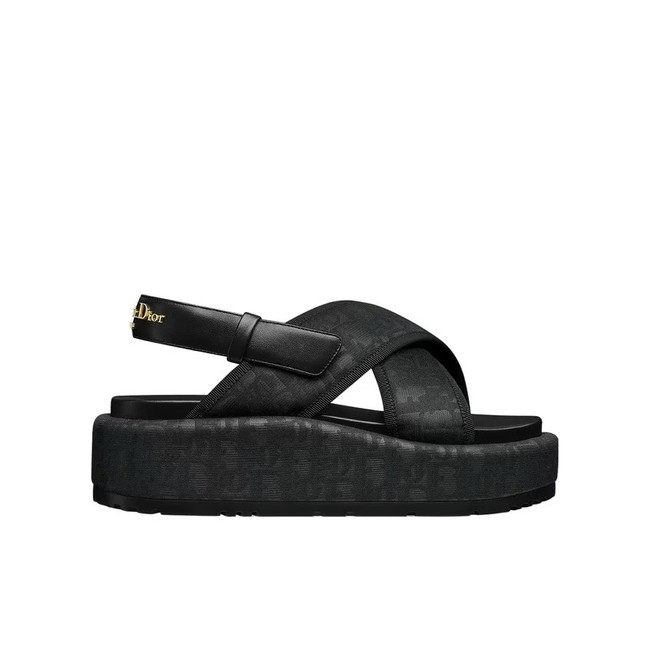 Dioract Platform Sandal Lambskin 55761-1