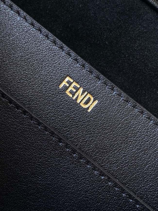 FENDI Way Medium Cowhide Bag 8BN367 black