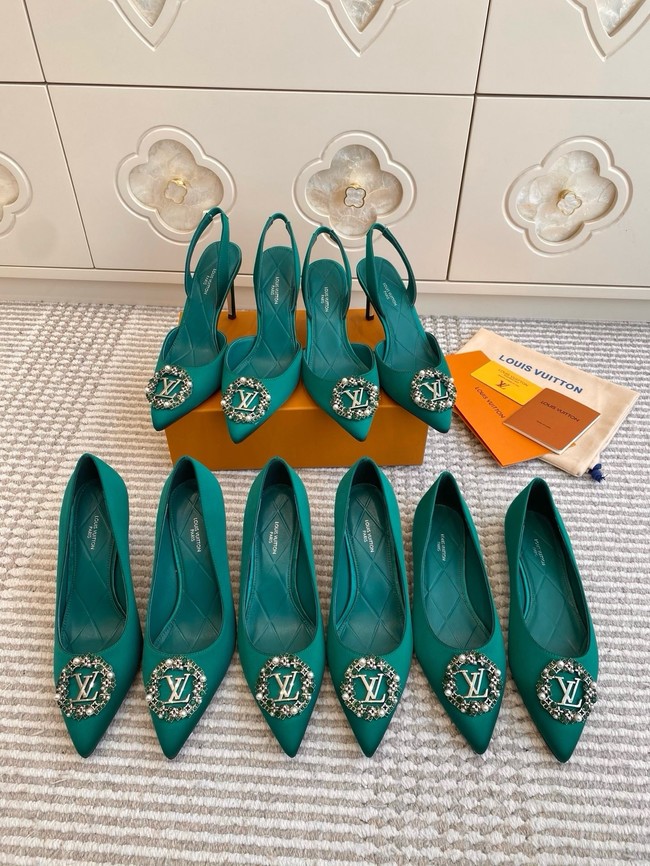 Louis Vuitton Vibe Slingback Pump Heel 9.5cm 66900-2