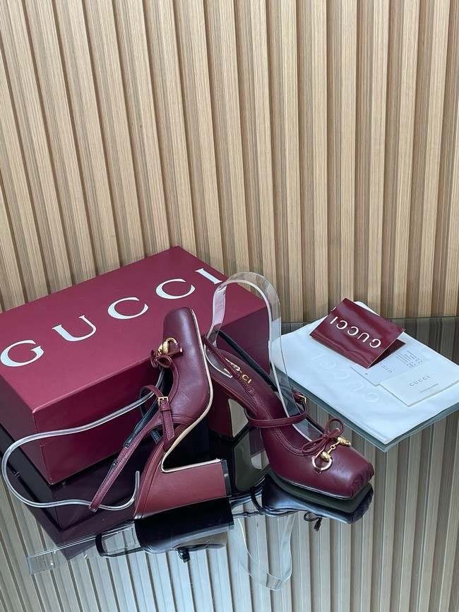 Gucci Womens slingback pump with Horsebit 66924-2