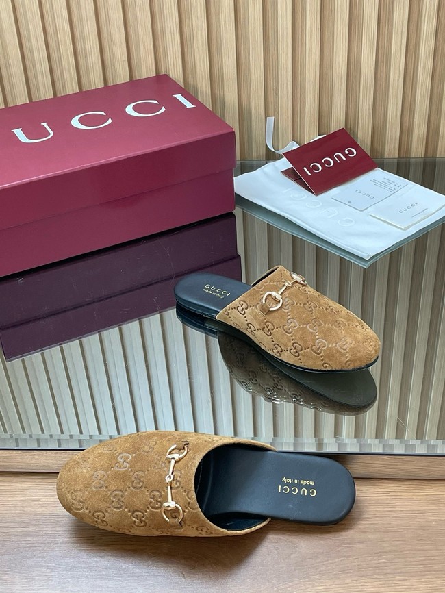 GUCCI Womens mule with Horsebit 855409-1