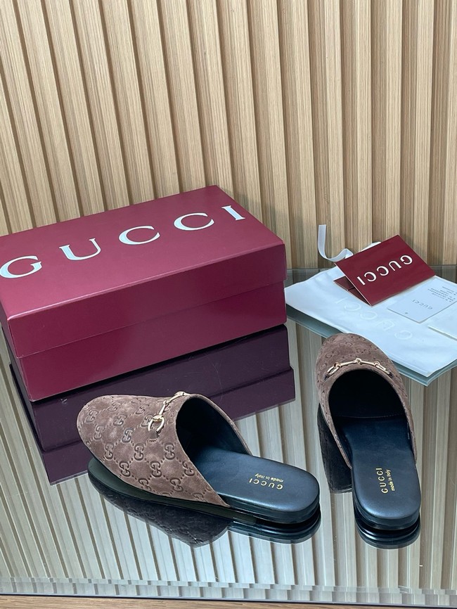 GUCCI Womens mule with Horsebit 855409-2