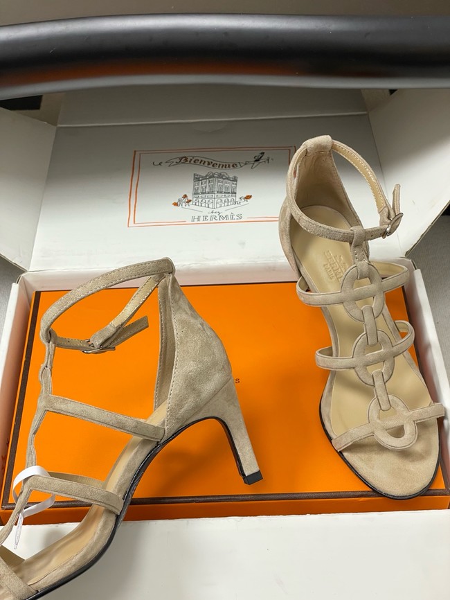 Hermes Sandals Heel 7.5CM 66931-6