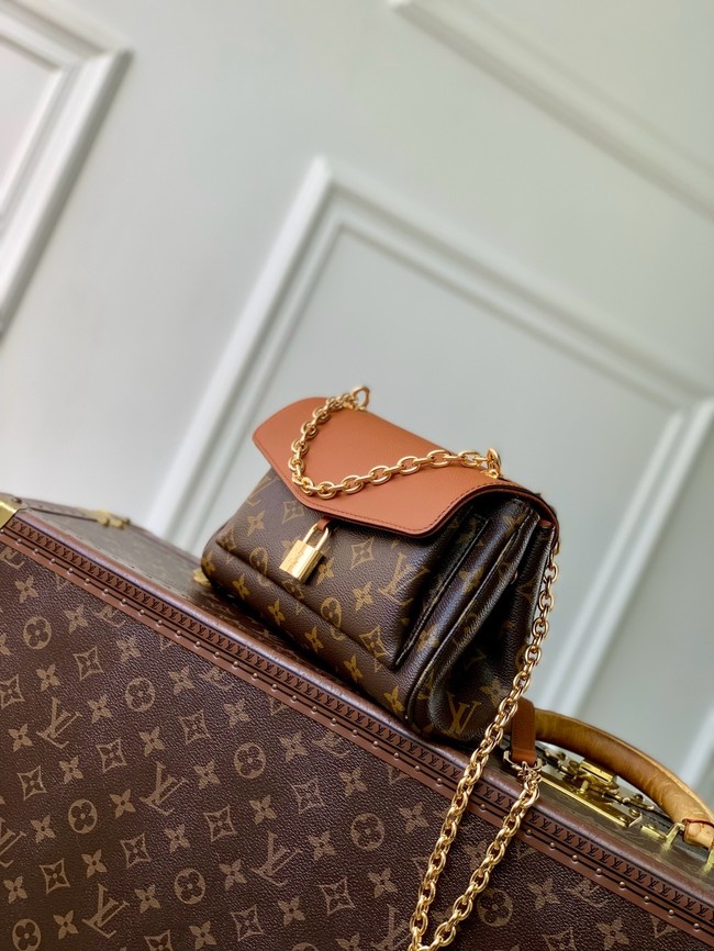 Louis Vuitton Monogram Canvas Original Leather M27066 brown