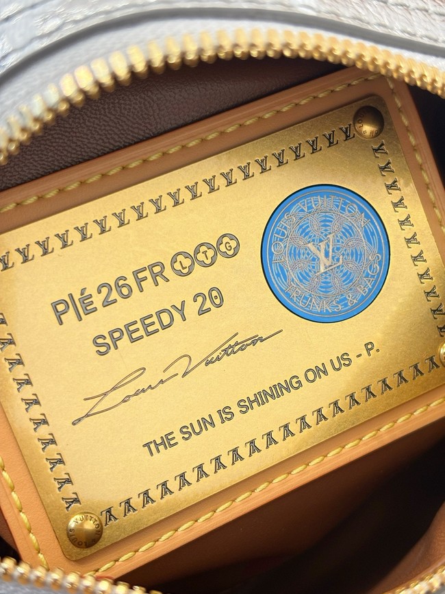 Louis Vuitton Speedy Bandouliere M2A420 Silver