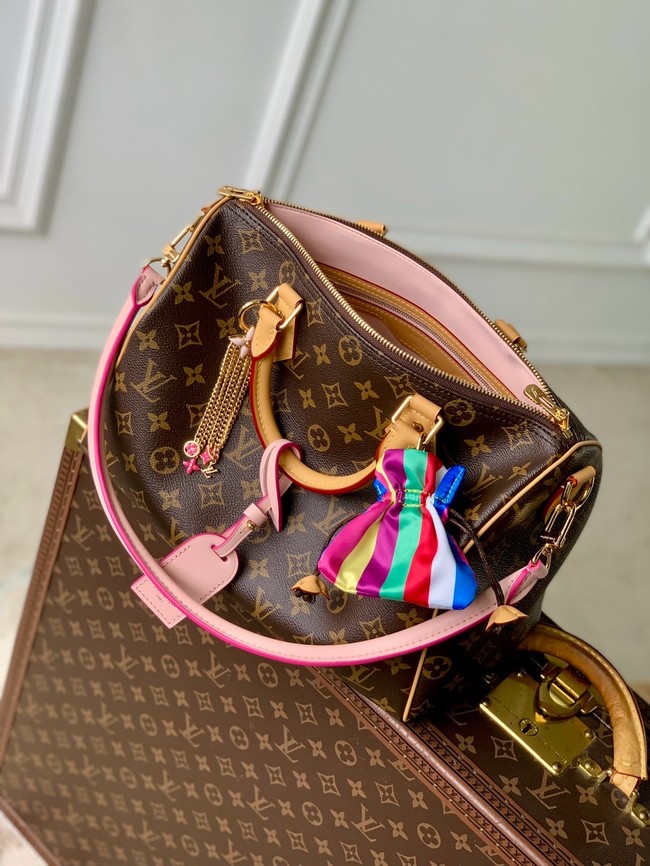 Louis Vuitton Speedy Soft 30 Crafty M26498 pink