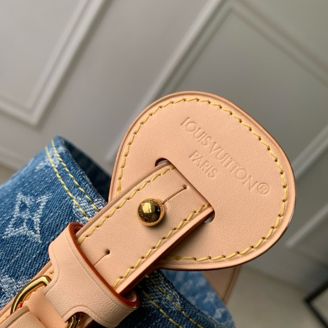Louis Vuitton NEW All In BB M28107 Blue Denim
