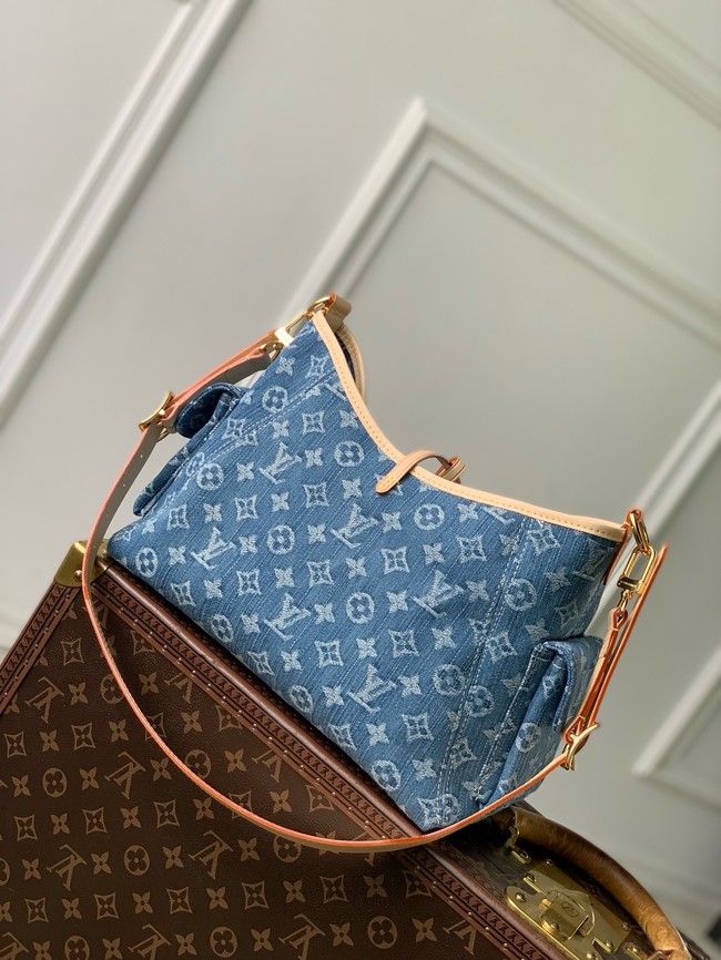 Louis Vuitton NEW Carryall Cargo PM M28287 Blue Denim