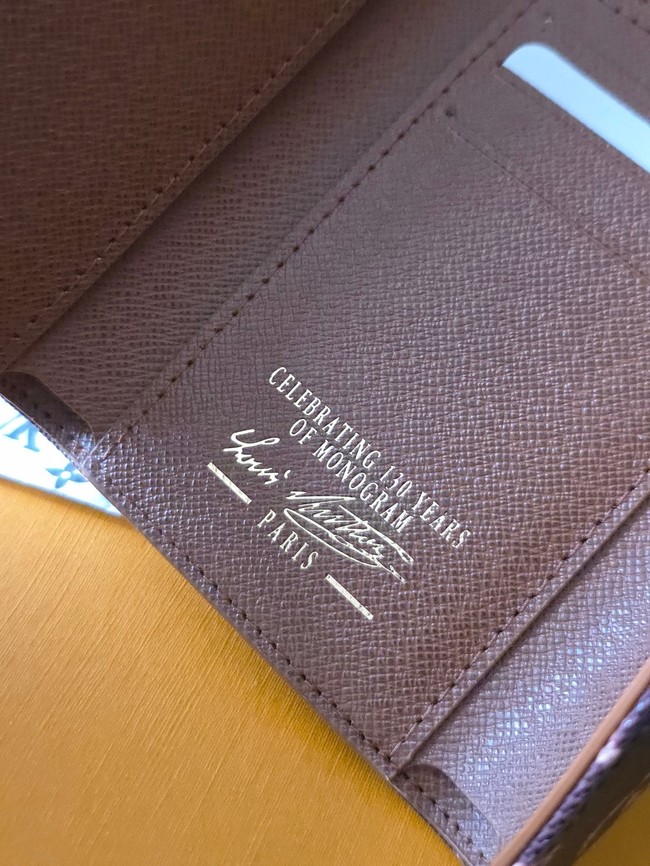 Louis Vuitton Victorine Wallet M27681 dark brown