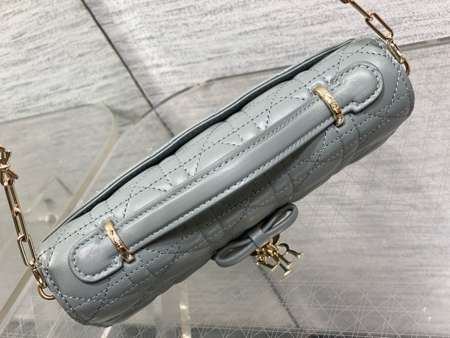 My Dior Mini Bag Cannage Lambskin S0984PU gray