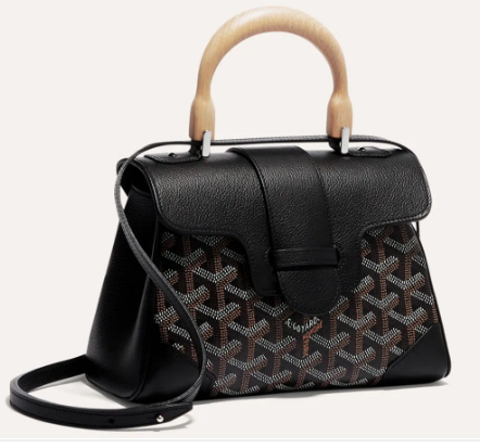 Goyard Saigon Soft Mini Bag 7CL07P black Goyard Saigon Soft Mini Bag 7CL07P black