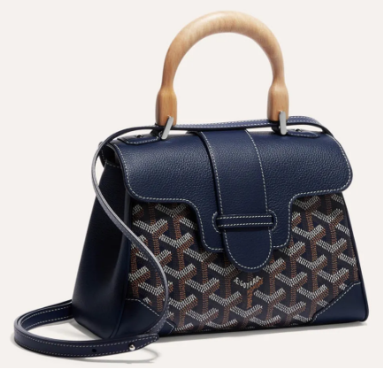 Goyard Saigon Soft Mini Bag 7CL07P dark blue Goyard Saigon Soft Mini Bag 7CL07P dark blue
