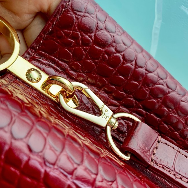 Louis Vuitton Capucines BB M14177 red