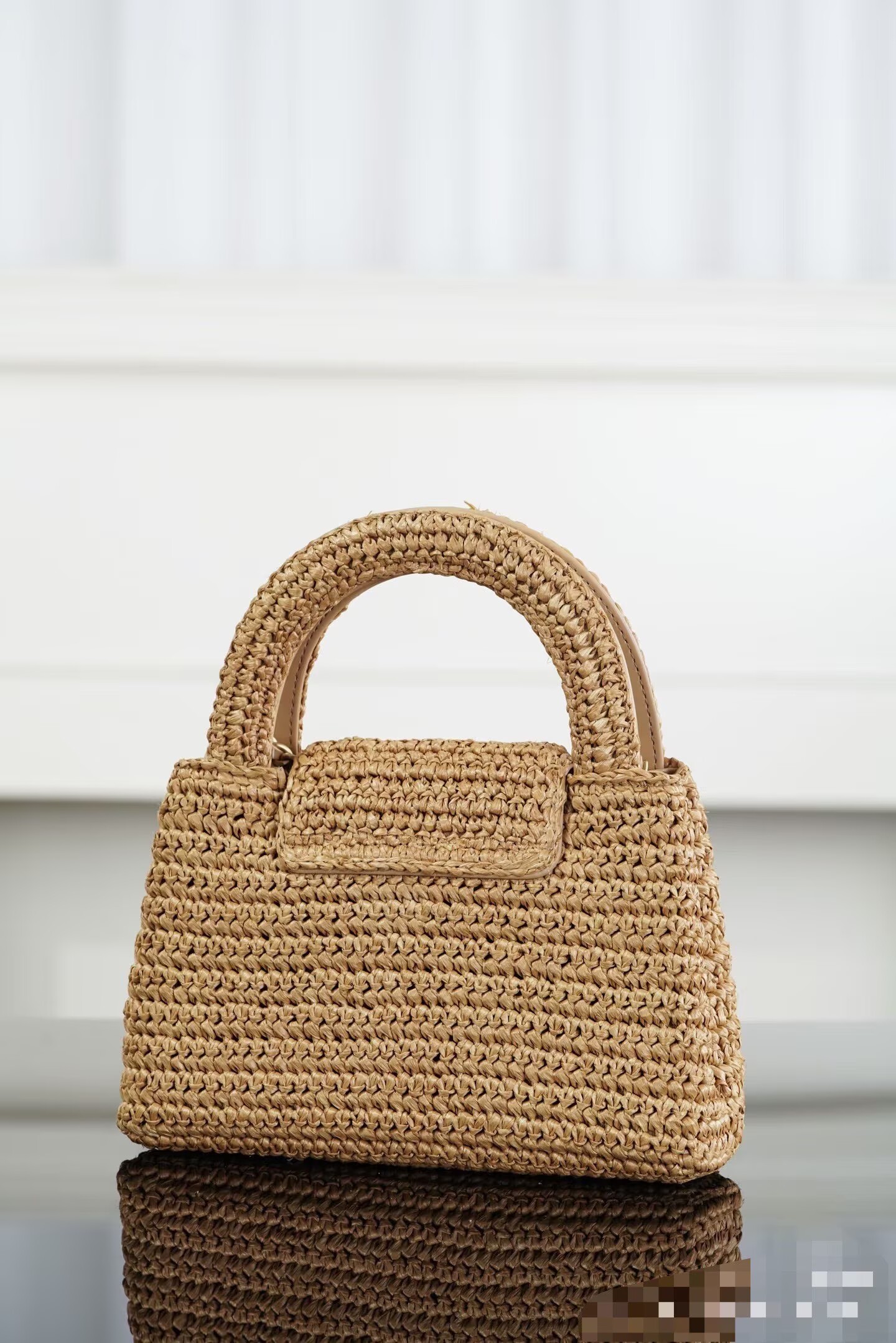 Chanel 26C Kelly Woven Bag AS4416 Beige Chanel 26C Kelly Woven Bag AS4416 Beige