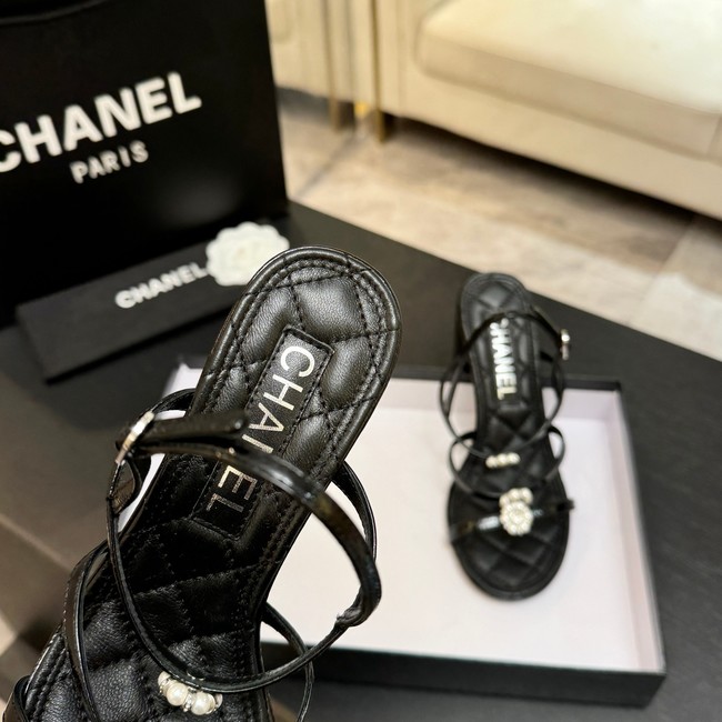 Chanel Sandals Laminated Lambskin 95mm G46964-3