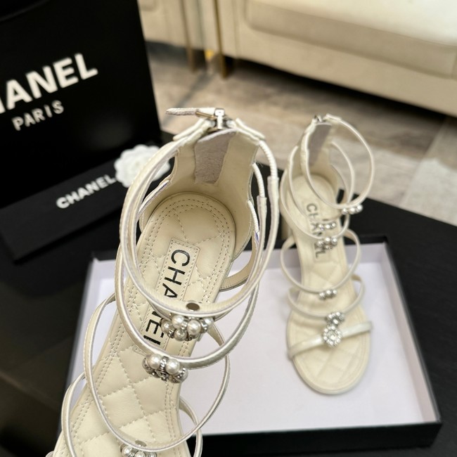 Chanel Sandals Laminated Lambskin 95mm G46999-4