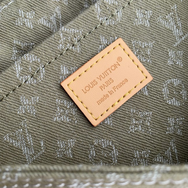 Louis Vuitton NEW Sunset M27210 Khaki Denim