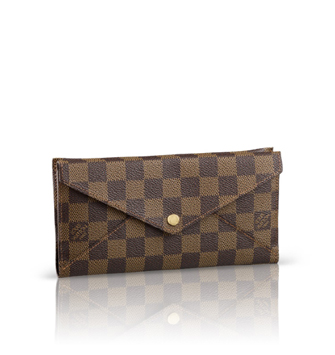 Louis Vuitton Damier Ebene Canvas Long Wallet Origami N63097 Louis Vuitton Damier Ebene Canvas Long Wallet Origami N63097