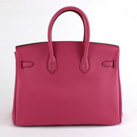 Hermes Birkin 35CM Togo Leather Handbag 6089 Rose Golden