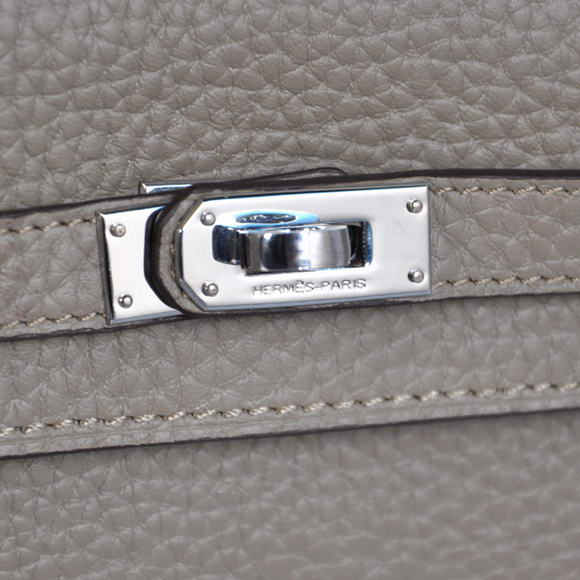 Hermes Kelly Wallet Togo Leather Bi-Fold Purse A708 Dark Grey Hermes Kelly Wallet Togo Leather Bi-Fold Purse A708 Dark Grey