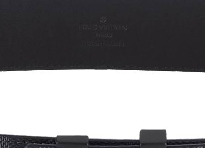 Louis Vuitton Initiales Damier Graphite Belt M9808S Louis Vuitton Initiales Damier Graphite Belt M9808S