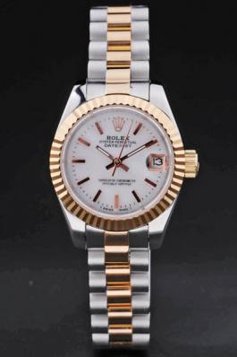 Rolex Datejust Golded White Stainless Steel 25mm Watch-RD3765 Rolex Datejust Golded White Stainless Steel 25mm Watch-RD3765