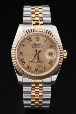 Rolex Datejust Golden Cutwork Surface Watch-RD2368 Rolex Datejust Golden Cutwork Surface Watch-RD2368