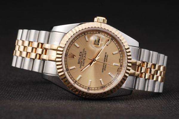 Rolex Datejust Golden Round Cutwork Men Watch-RD2364 Rolex Datejust Golden Round Cutwork Men Watch-RD2364