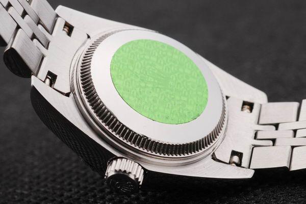 Rolex Datejust Mechanism Silver Bezel White Surface -RD2454 Rolex Datejust Mechanism Silver Bezel White Surface -RD2454