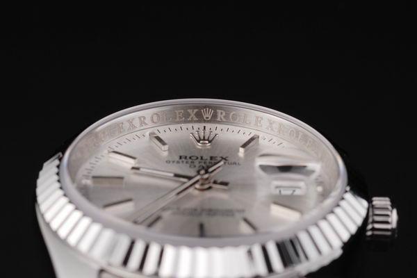 Rolex Datejust Silver White Stainless Steel Watch-RD2412 Rolex Datejust Silver White Stainless Steel Watch-RD2412