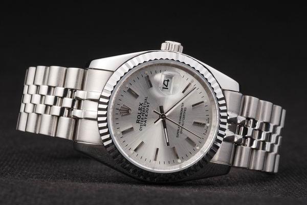 Rolex Datejust Stainless Steel Cutwork Watch-RD2390 Rolex Datejust Stainless Steel Cutwork Watch-RD2390