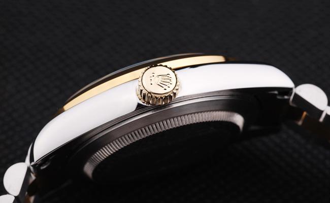 Rolex Day-Date Black&Golden Stainless Steel Watch-RD2876 Rolex Day-Date Black&Golden Stainless Steel Watch-RD2876