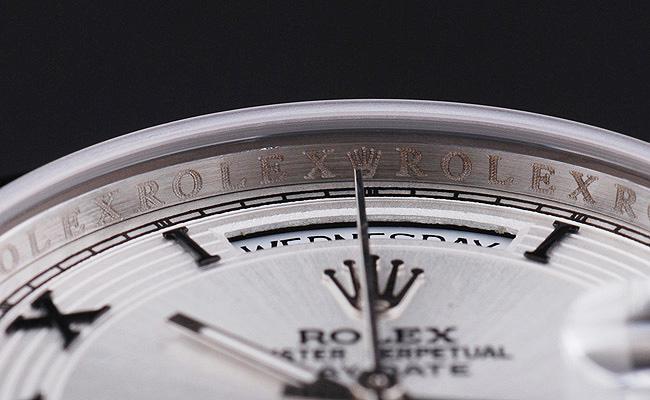 Rolex Day-Date Silver&White Cutwork 34mm Men Watch-RD3822 Rolex Day-Date Silver&White Cutwork 34mm Men Watch-RD3822